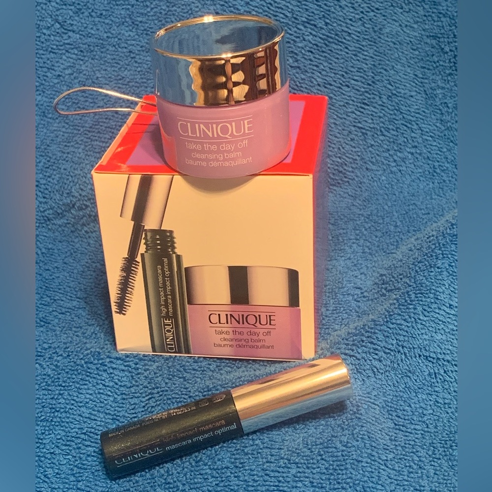 New Cleansing Balm and Mascara Set by Clinique